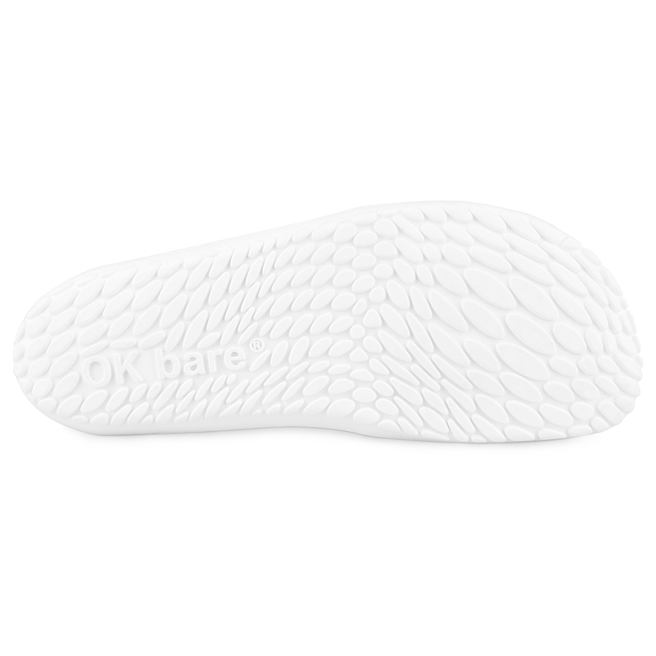 Women’s Odeta Barefoot Leather Ballerina Pumps with Sheep's Wool Beige