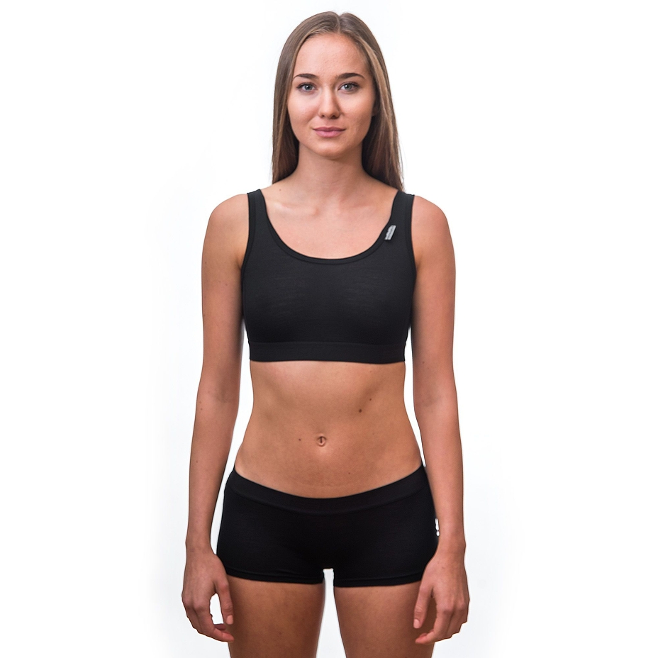 Women’s Sensor Merino Active Performance Boxers Black