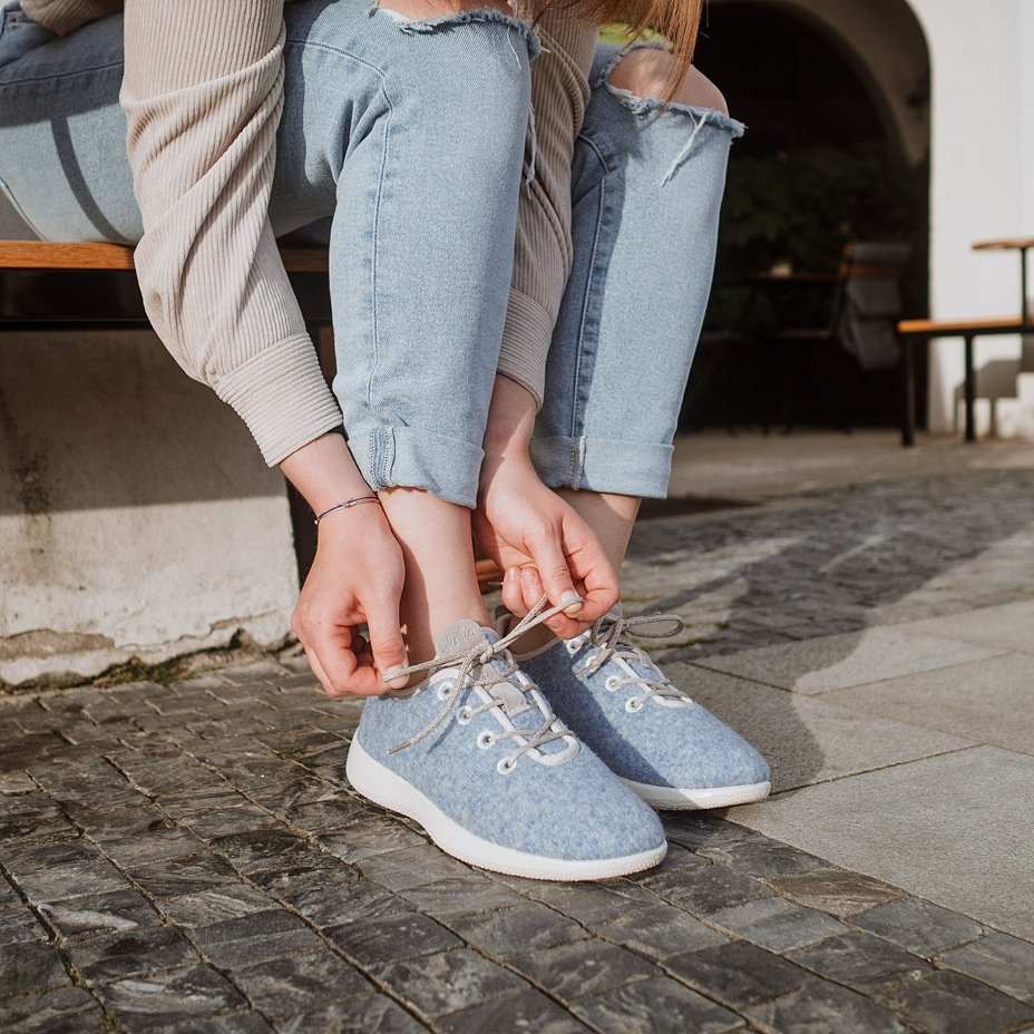 Vlnka Wool Trainers Blue