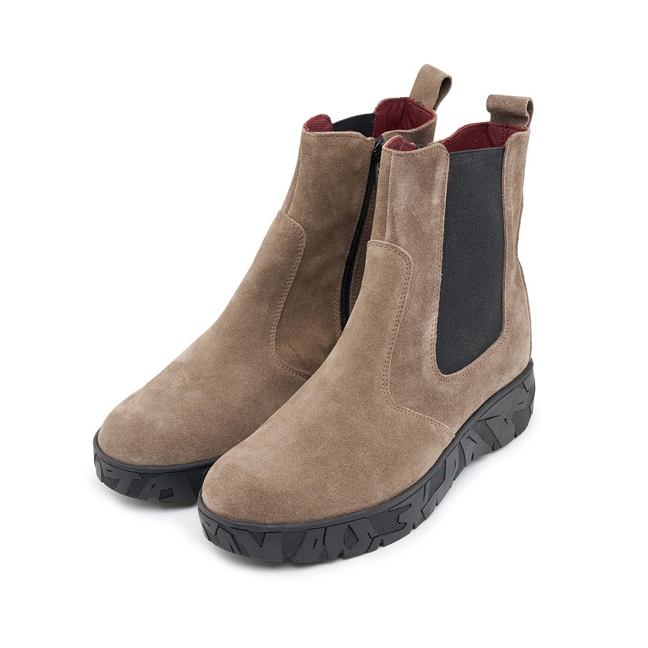 Women’s Patricie Leather Ankle Boots Brown