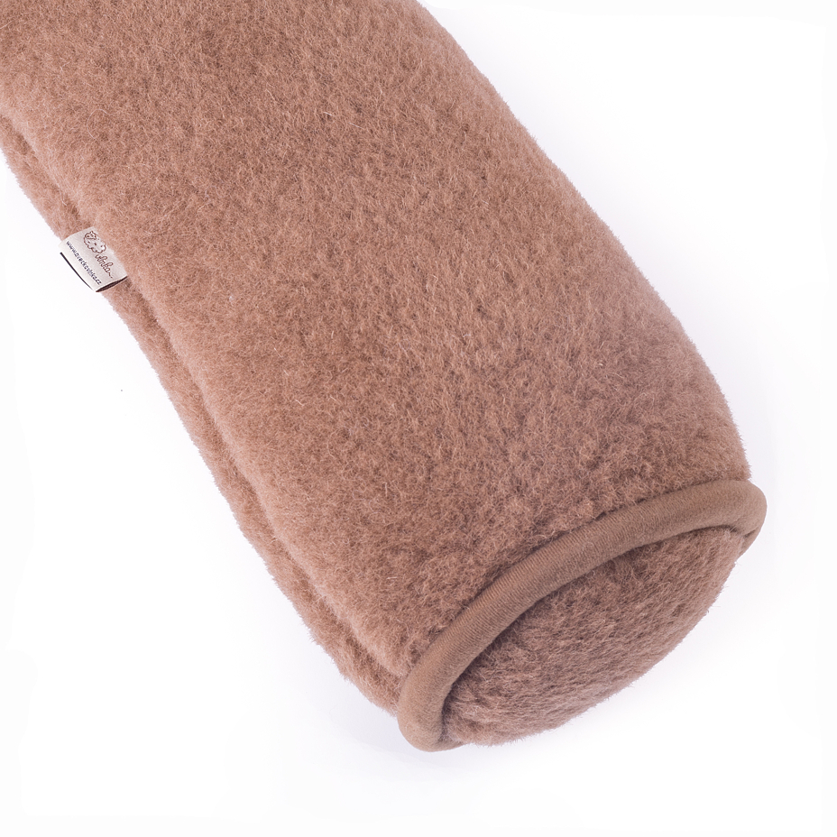 Wool Bolster Brown