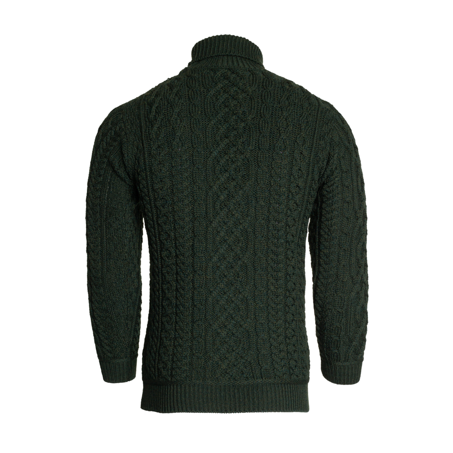 Men’s Vlnka Wool Sweater S11 Dark Green