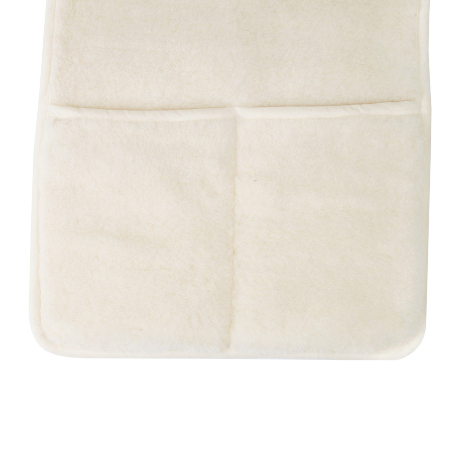 Armchair Seat Cover White