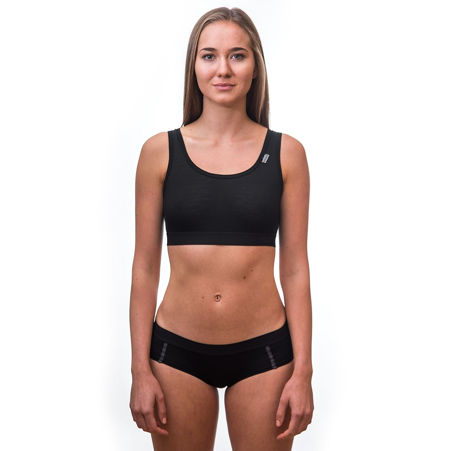 Women's functional panties Sensor Merino Active black
