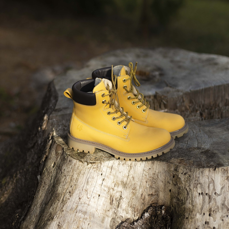 Fluffy farmer's boots Woolee