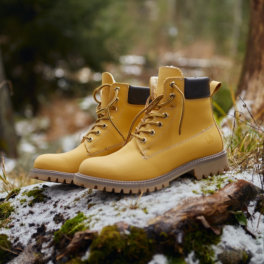 Fluffy farmer's boots Woolee