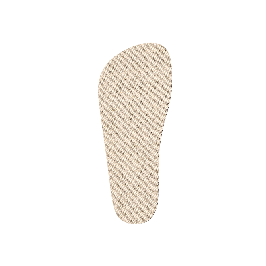 Children's barefoot hemp shoe inserts with recycled foam