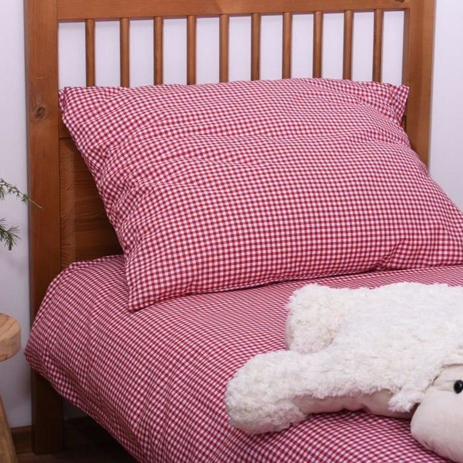 Course Cotton Sheets Folklore Red