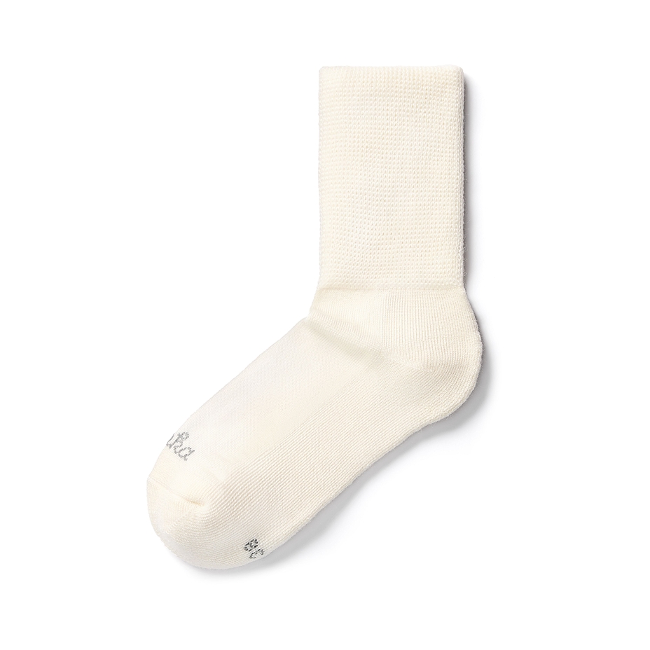 2 pairs “Siberia“ Merino Wool Socks White
