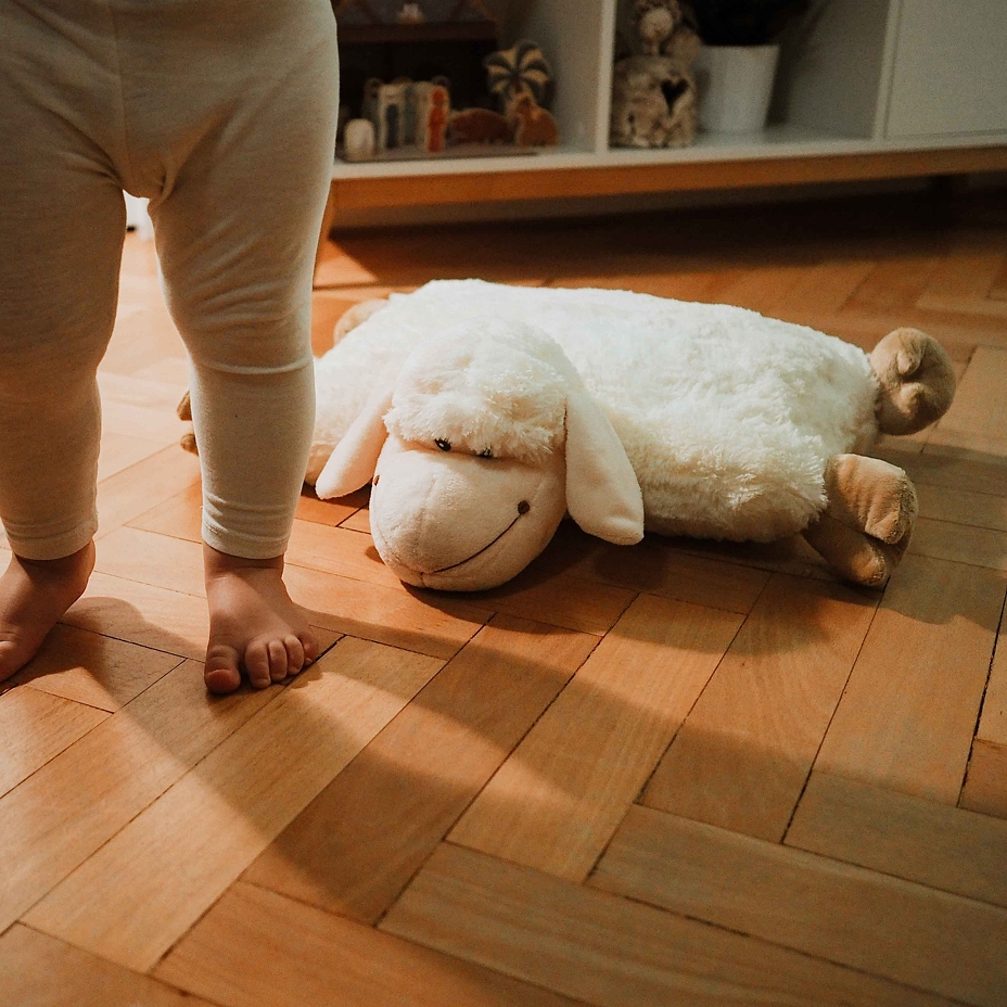 Folding Sheep Cushion