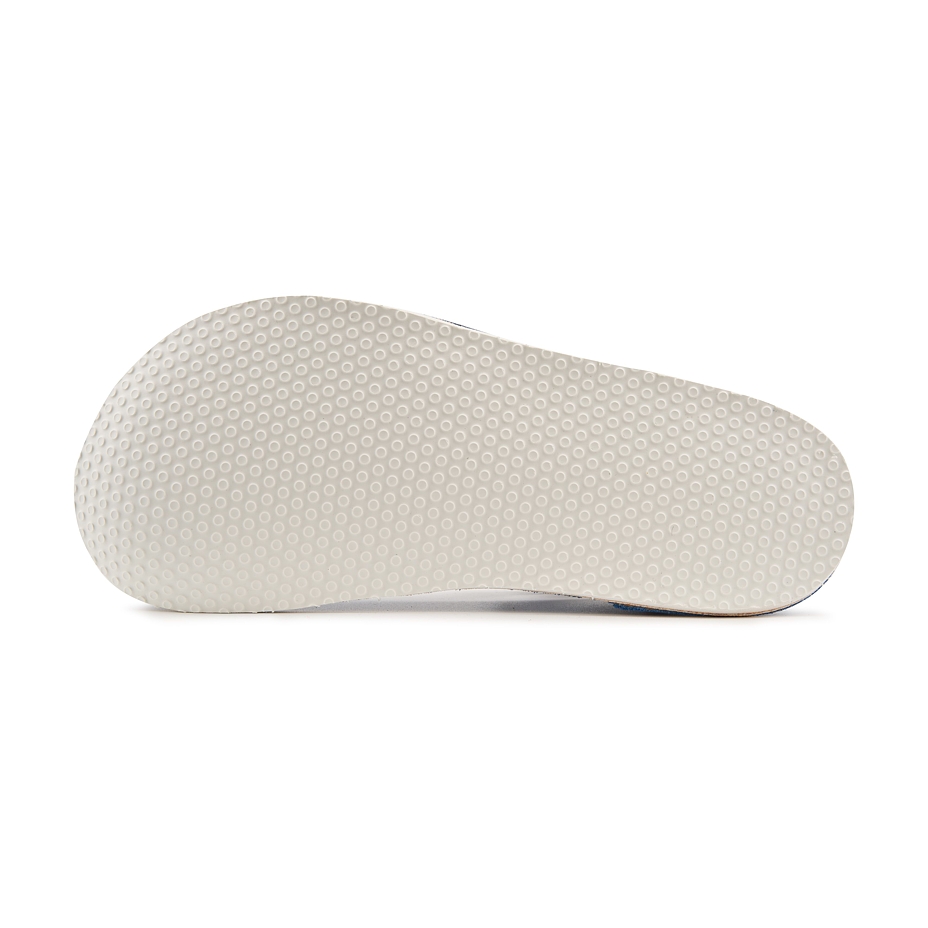 Women's barefoot leather sandals Mildred blue