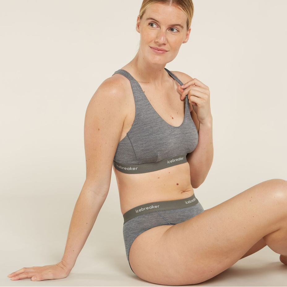 Merino panties 125 Cool-Lite Sprite Hipster Icebreaker Gritstone