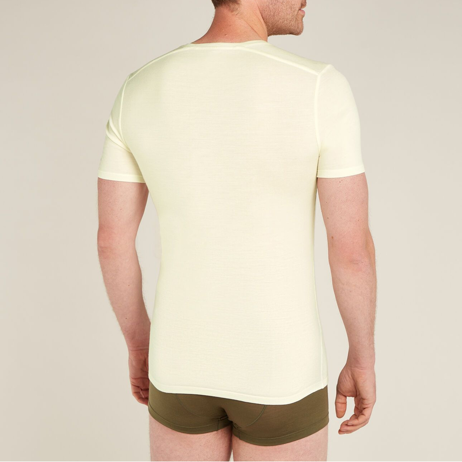Men's T-shirt Merino 150 Anatomica SS V Icebreaker Undyed