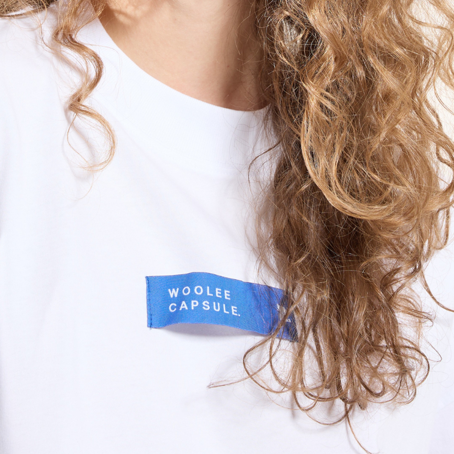 Woolee Capsule organic cotton t-shirt white