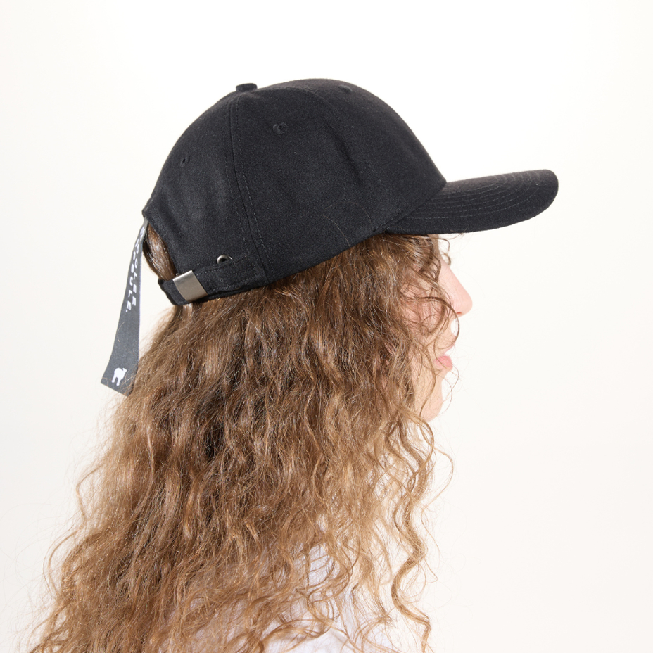 Merino Woolee Capsule wool cap black