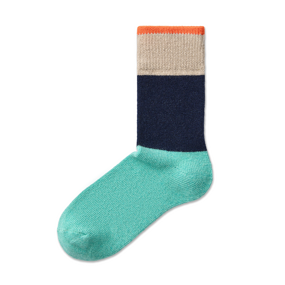 Merino Sheep Socks with Cashmere Turquoise