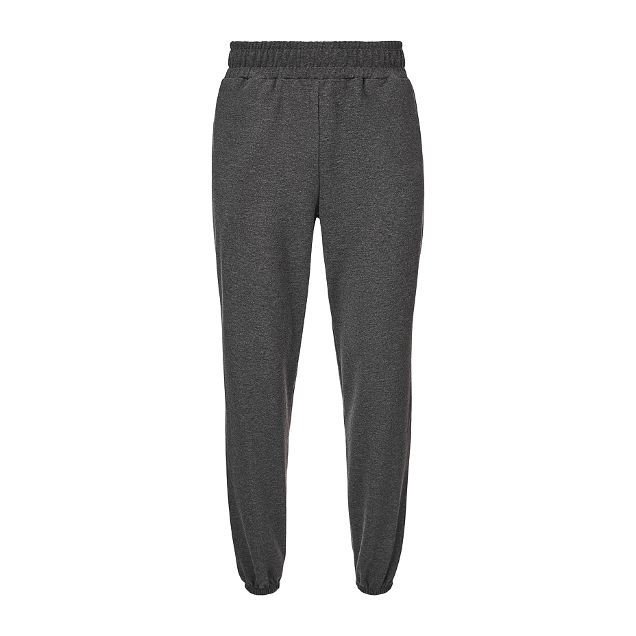Men's elastic waist sweatpants gray
