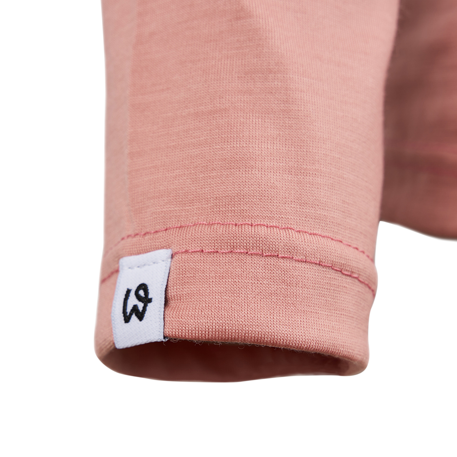 Women's Merino wool long-sleeve T-shirt Woolee pink