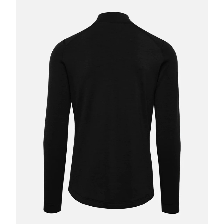Men's wool zip-up sweatshirt ARCTIC Thermowave black