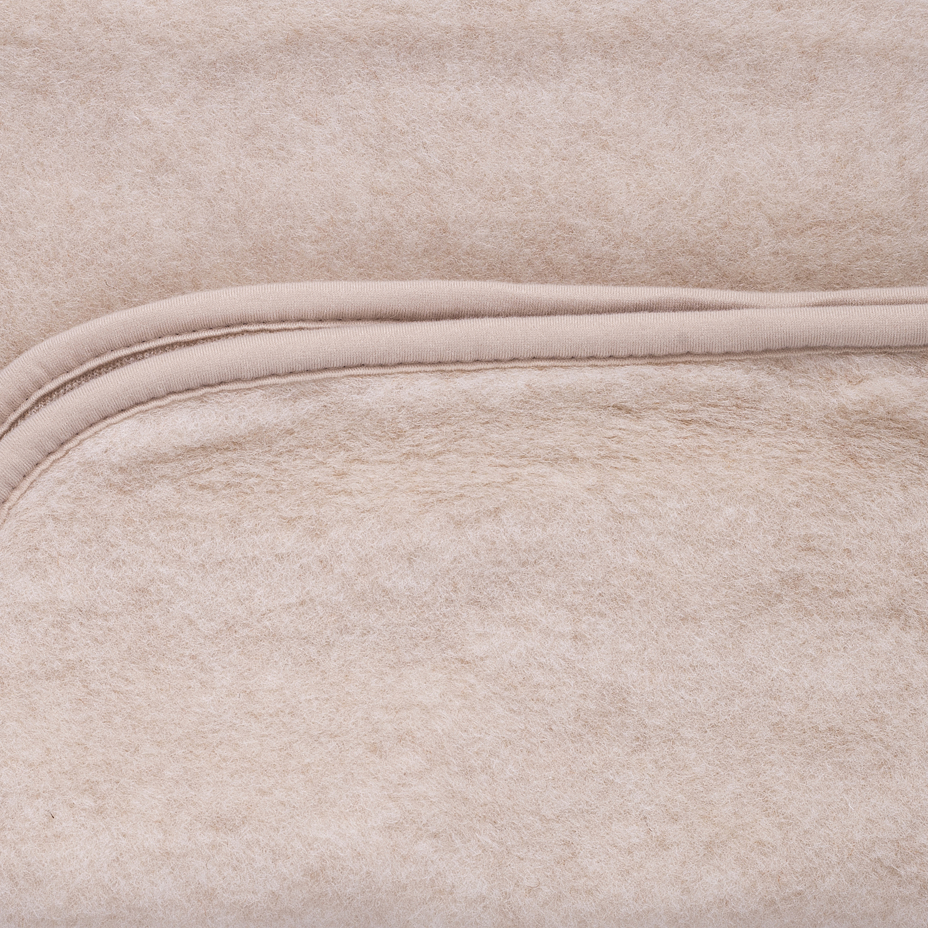 Children's Wool Mattress Topper Beige