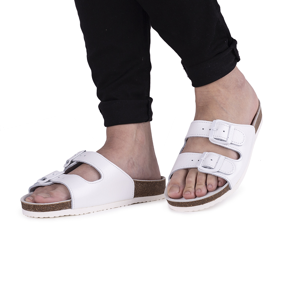 Max Orthopaedic Cork Sliders White