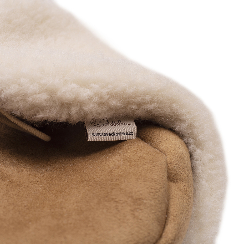 Suede Bomber Hat Brown