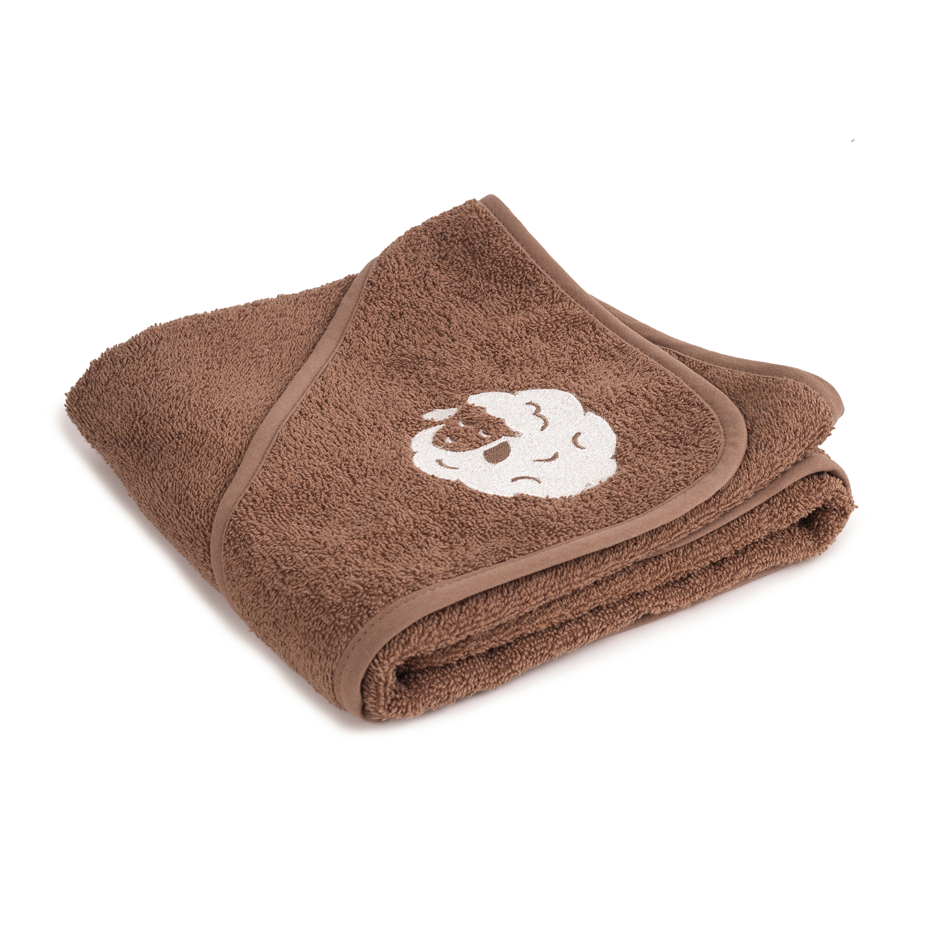 Hooded Baby Towel Brown