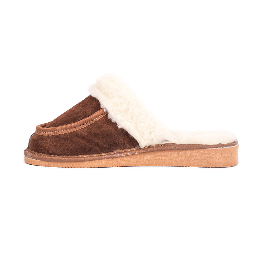 Women's Leather Slippers Panther