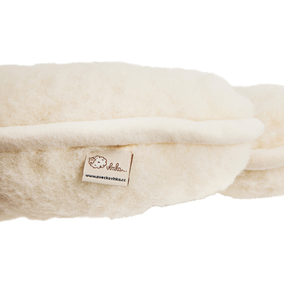 Wool Travel Pillow Natural