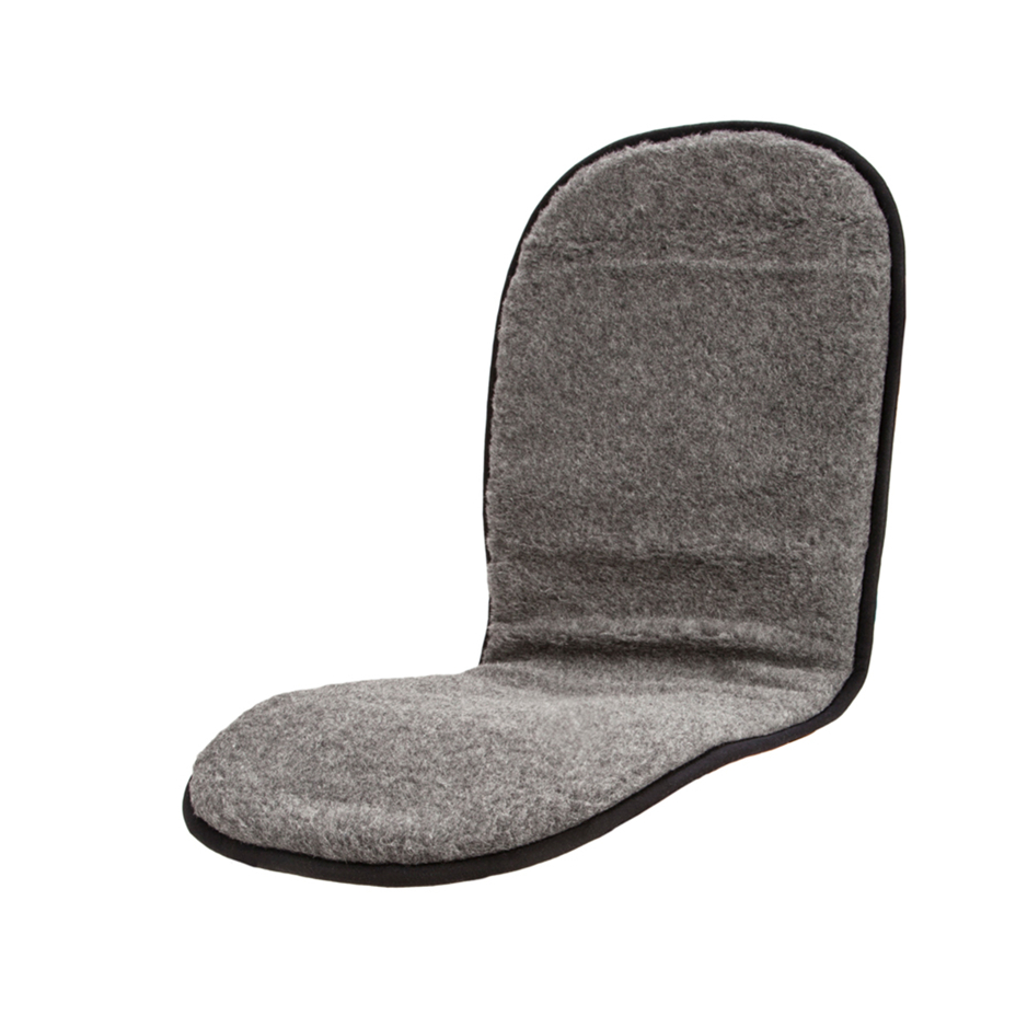 Wool Car Seat Cover Dark Grey