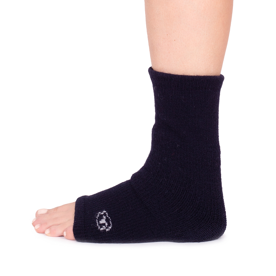 Merino Wool Compression Sleeve Dark Blue