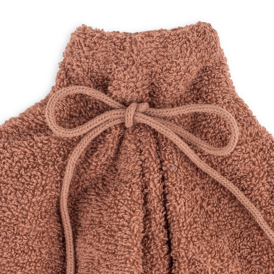 Cotton terry sauna cap