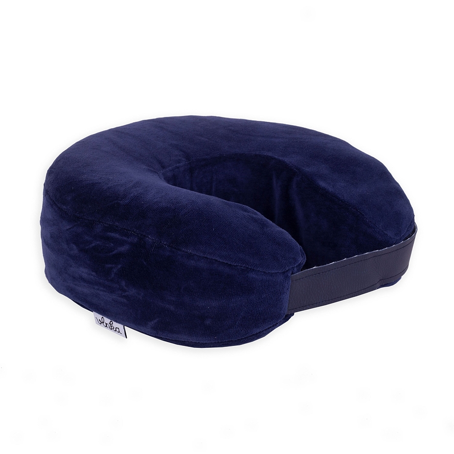 Anatomical memory travel pillow