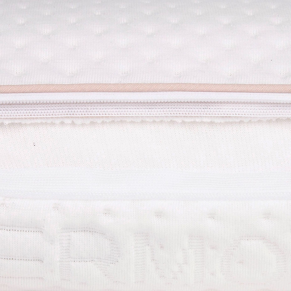 Orthopedic anti-snoring memory pillow