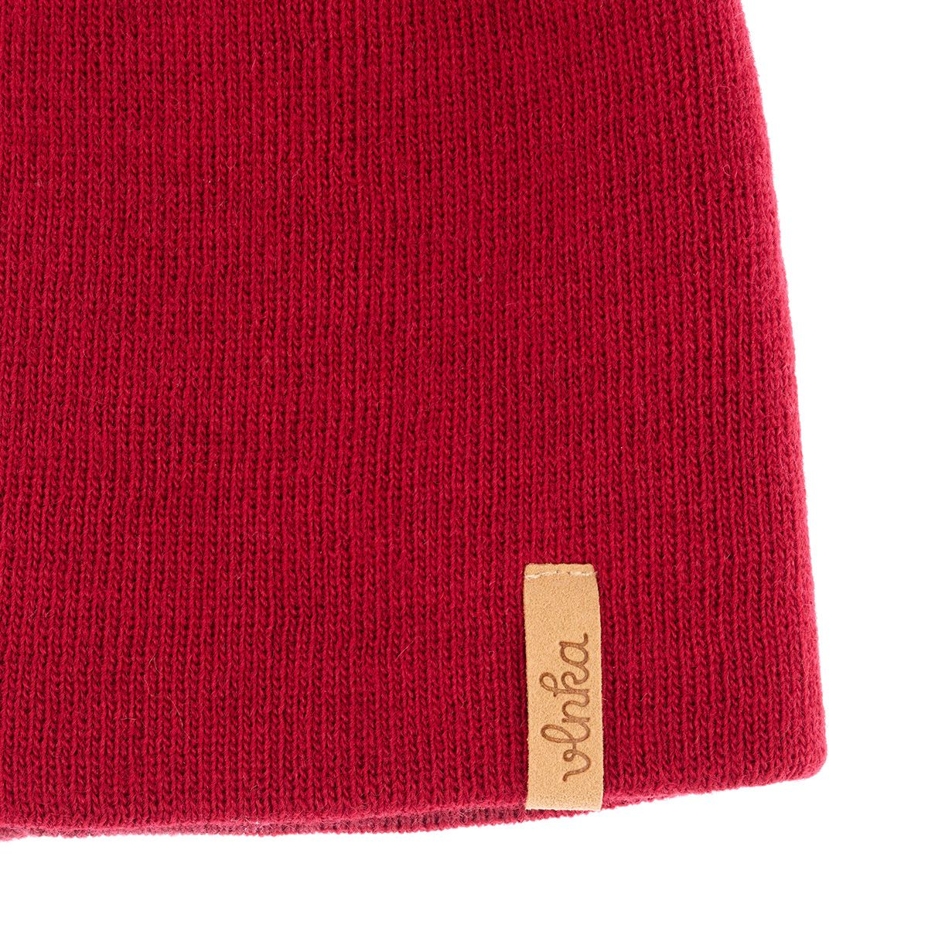 Vlnka Wool Beanie V22 Red