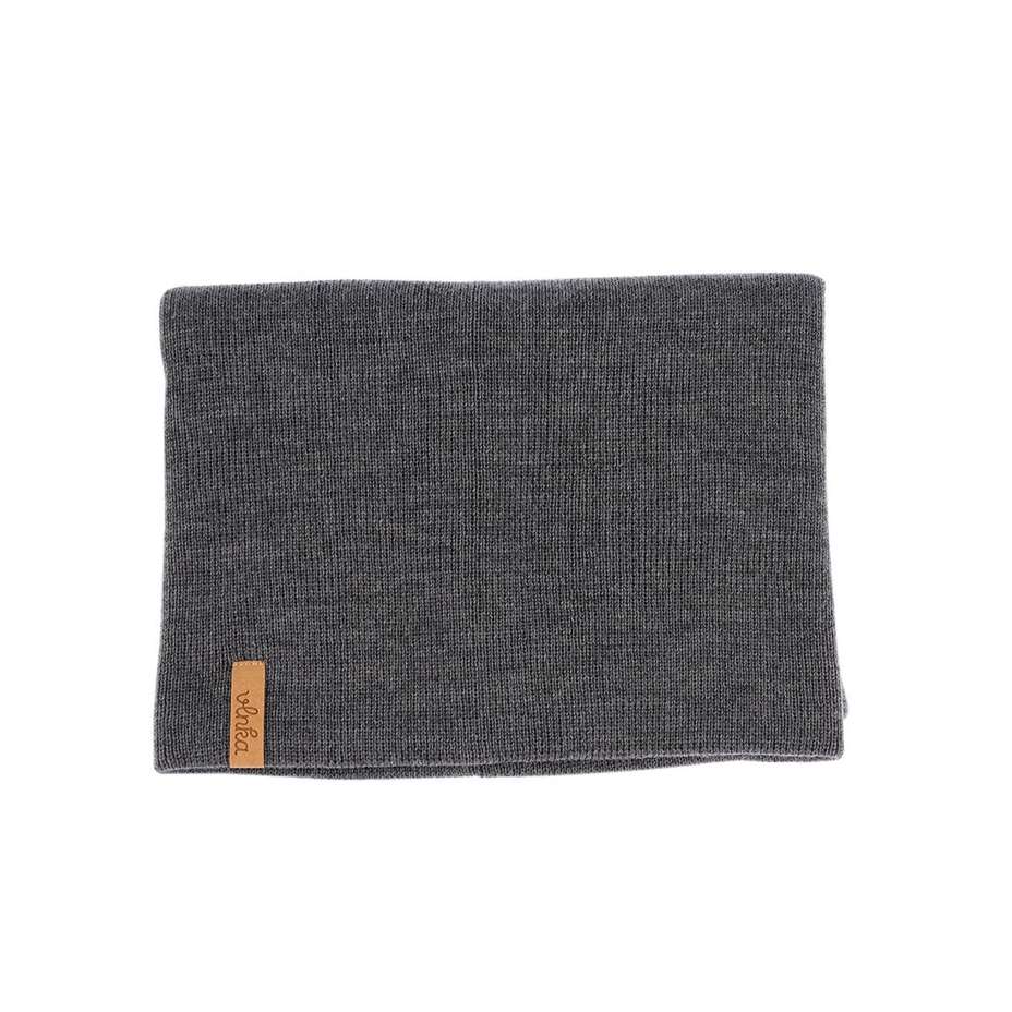Vlnka Wool Neck Warmer N02 Dark Grey