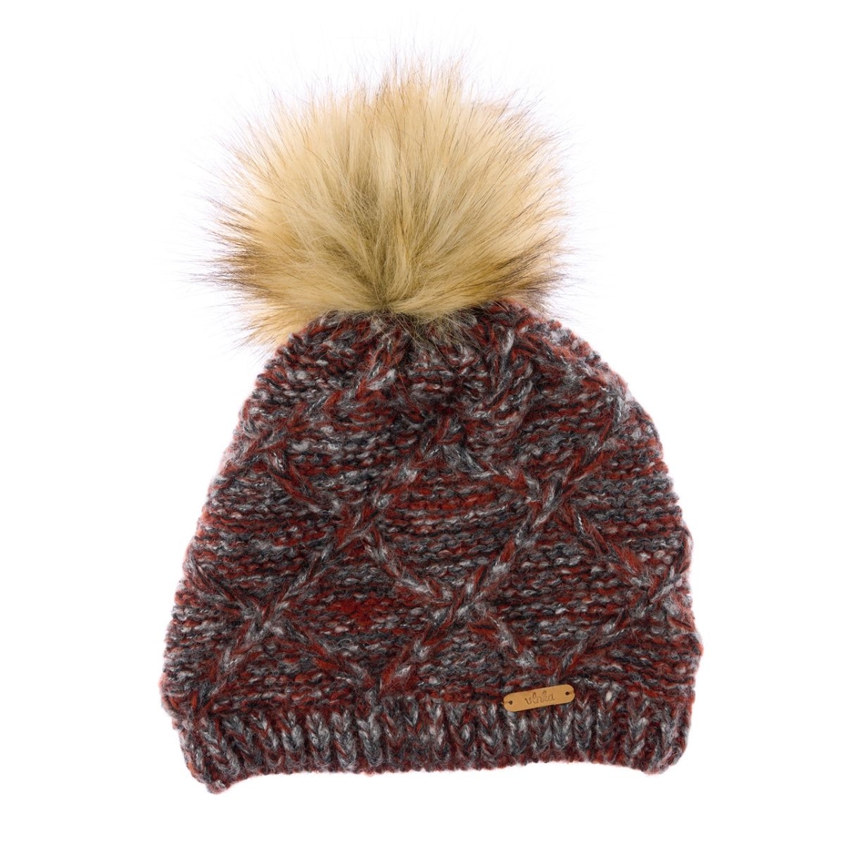 Vlnka Wool Beanie V09 Brown