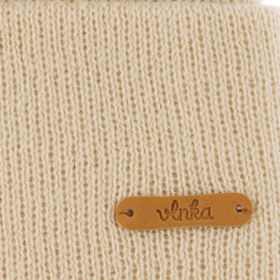 Vlnka Wool Beanie V12 Beige