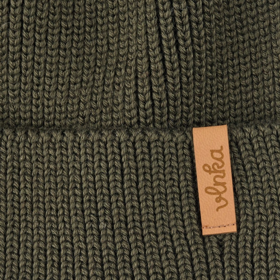 Vlnka Wool Beanie V21 Green