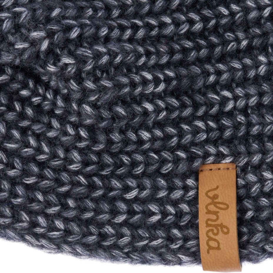 Vlnka Wool Headband C02 Dark Grey
