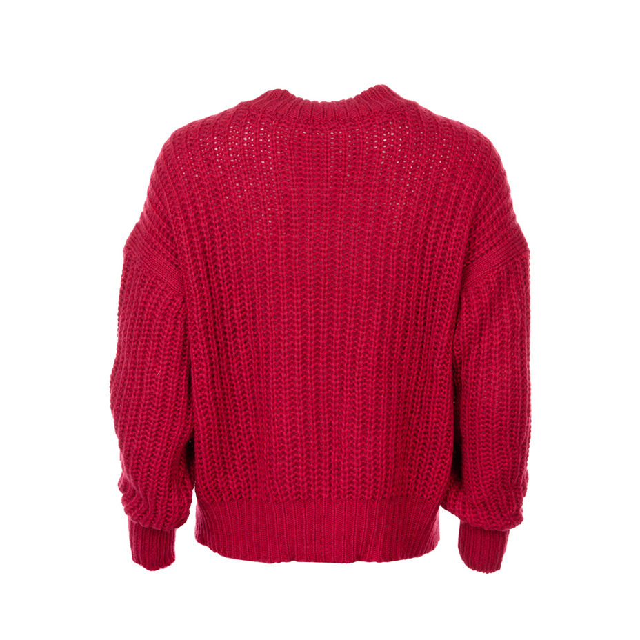 Women’s Vlnka Wool Sweater S01 Red