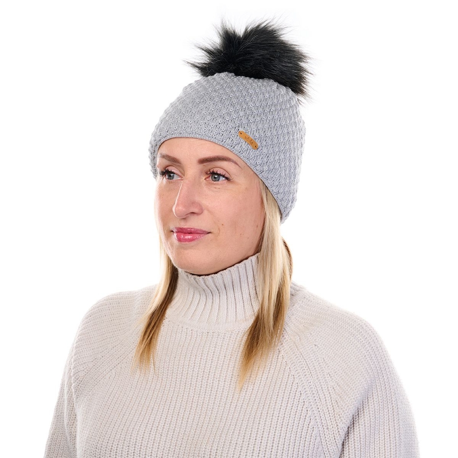 Vlnka Woolly Hat V01 Light Grey