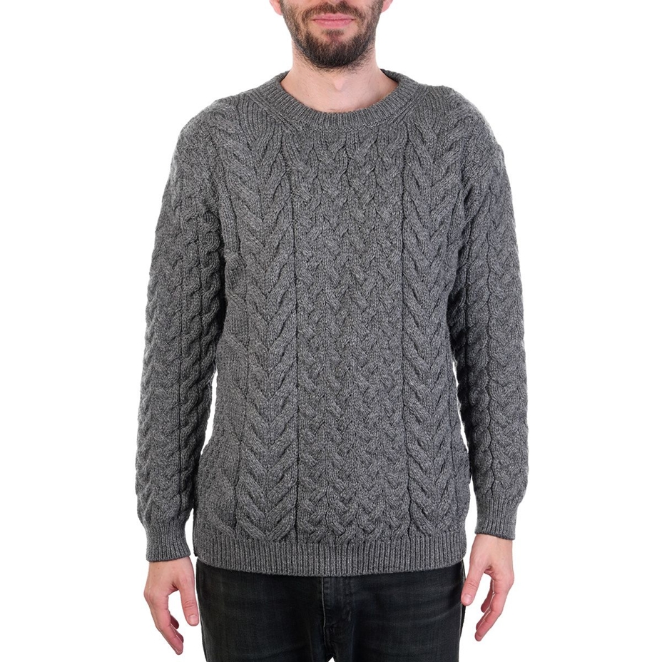 Vlnka Wool Sweater  S08 Dark Grey