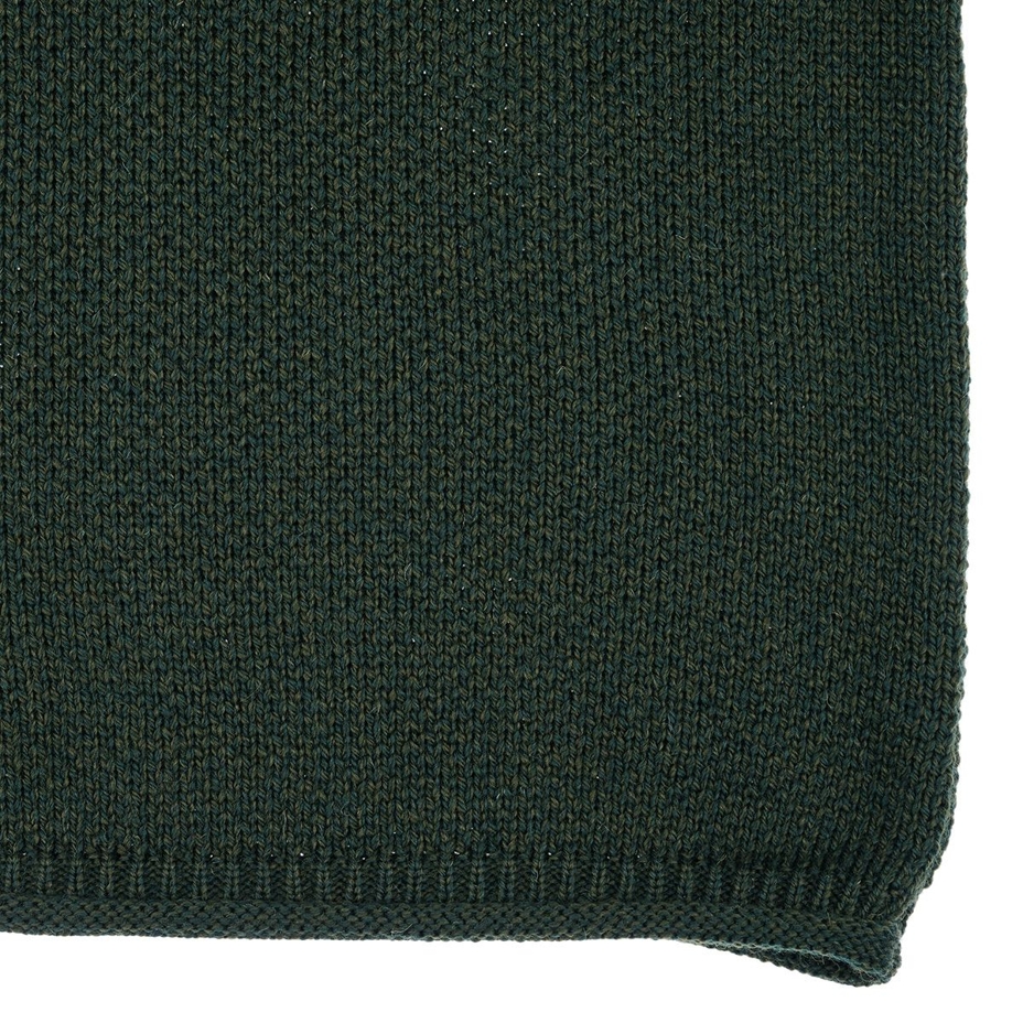 Men's Merino wool pullover sweater green