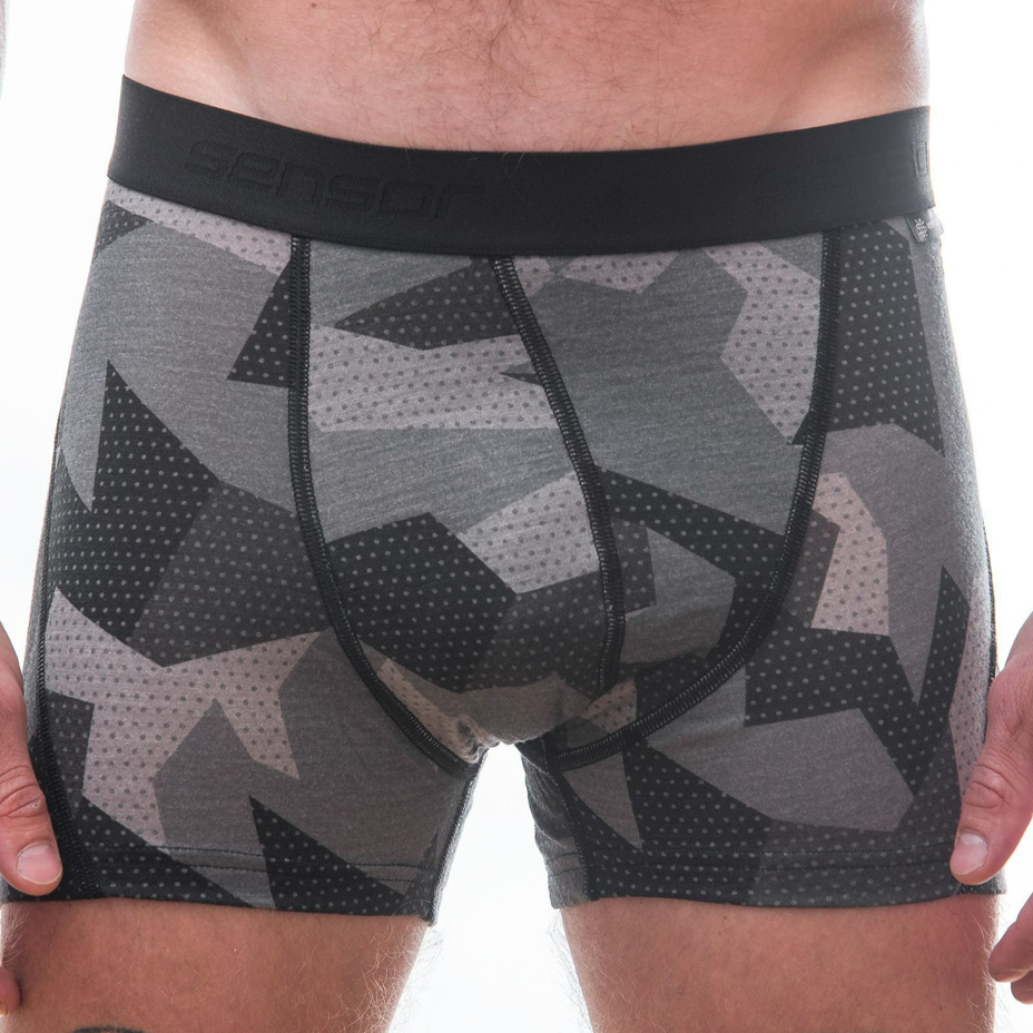 Men's Performance Sensor Merino Impress Boxers Camo