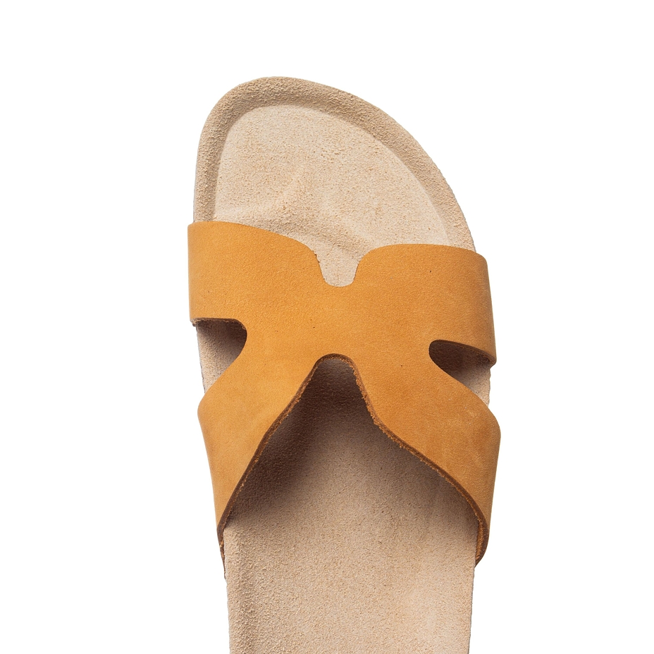 Women’s Zora Orthopaedic Cork Sliders Beige