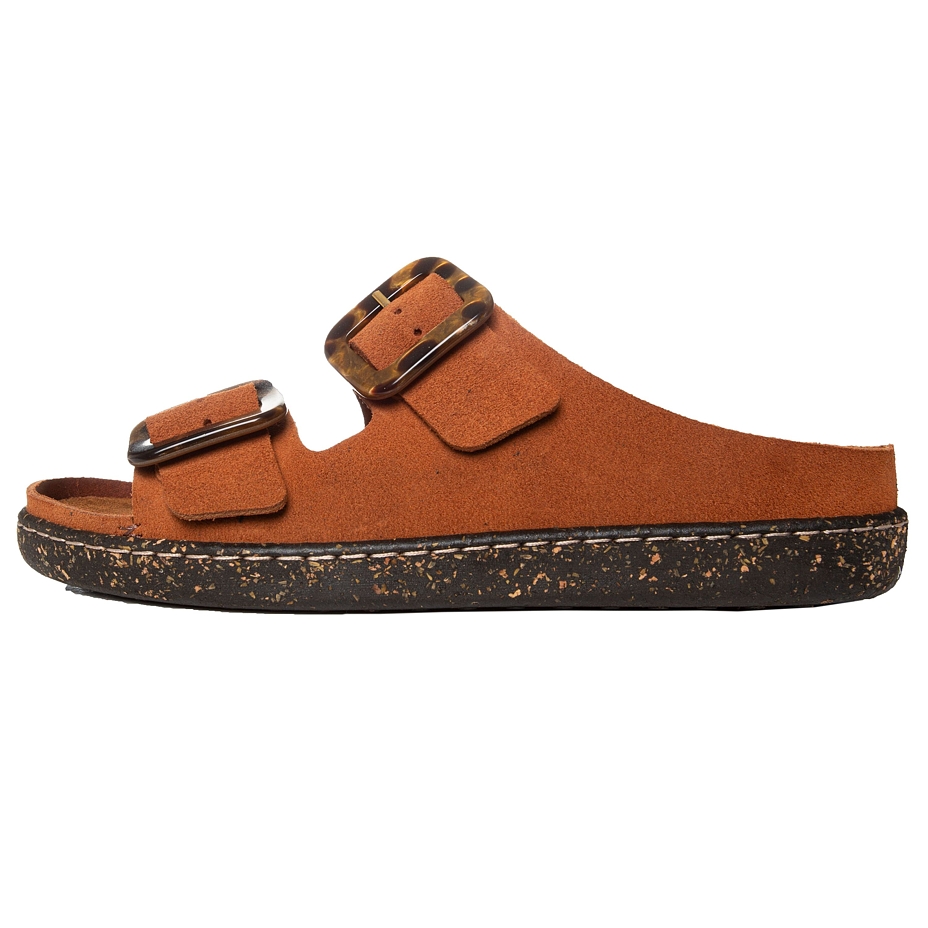 Women’s Gabriela Leather Slip-on Shoes Brown