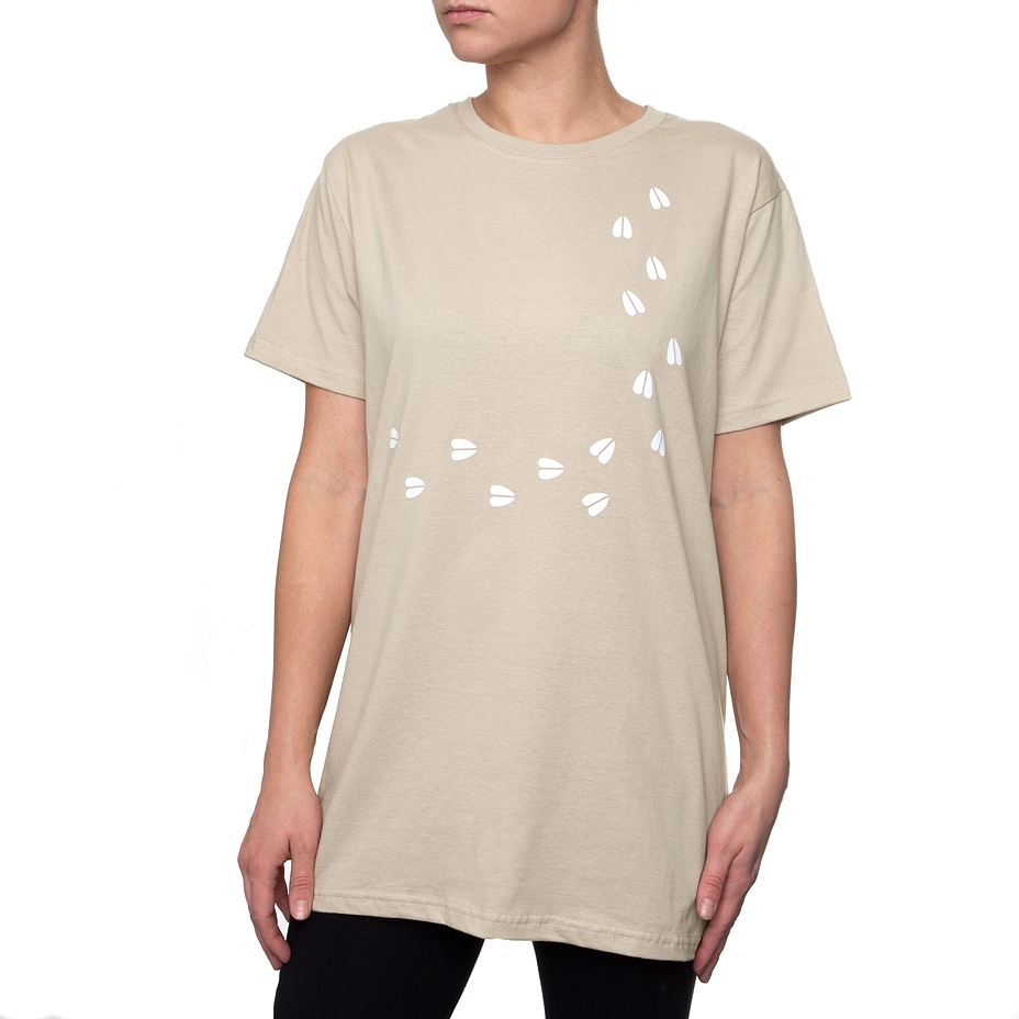 Woolvilli Cotton T-shirt Beige