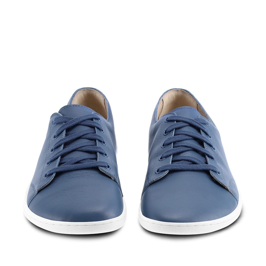 Prime Leather Barefoot Trainers Blue
