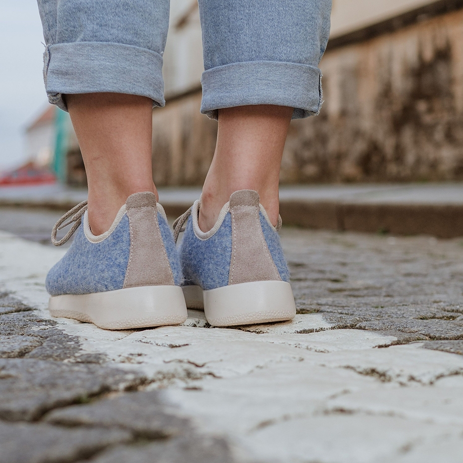 Vlnka Wool Trainers Blue